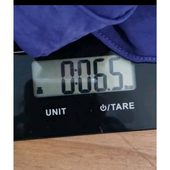 Rebecca Taylor Recycled Polyester Flowy Crepey Purple-Blue Cap Slv Mini Dress 6 - Picture 12 of 12